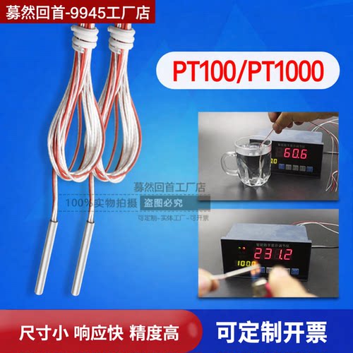 3mm超微型高精度PT100热电阻
