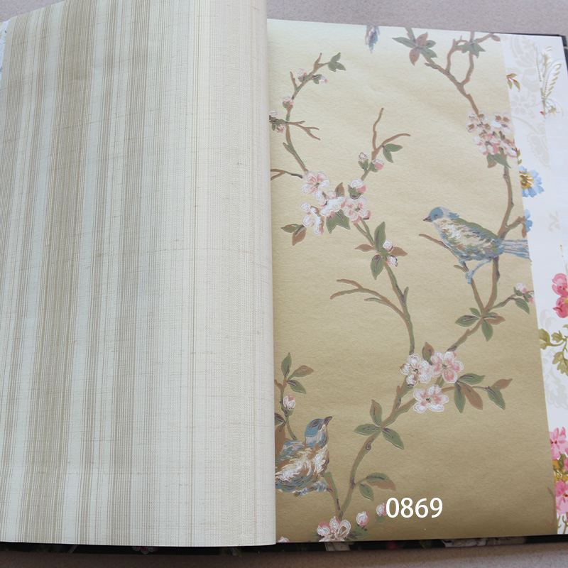 美国YORK原装进口新中式纯纸墙纸