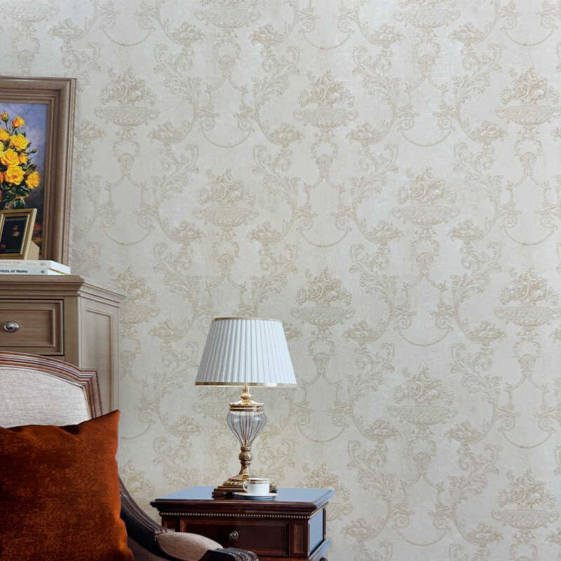 家用整屋无缝墙布约克美式法式风