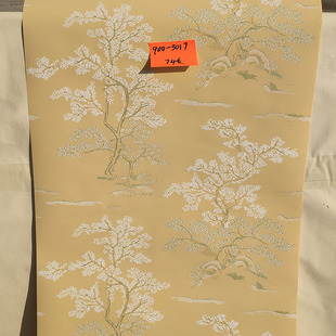 美国进口环保壁纸现货美式 风田园大树背景墙墙纸多色可选 乡村日式