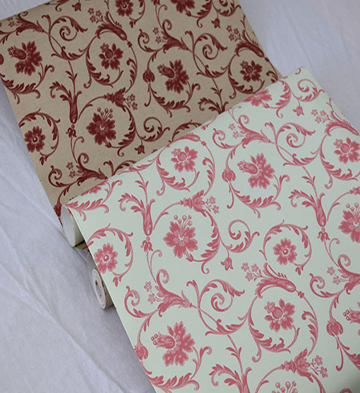 美式乡村古典卧室客厅玄关装饰背景墙纸卧室客厅美国进口现货壁纸