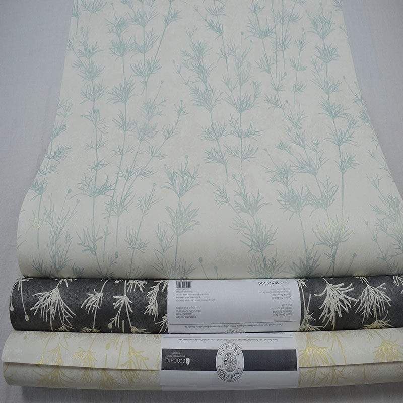 美式乡村现代简约轻奢田园花家用高档加厚环保墙壁纸卧室客厅书房