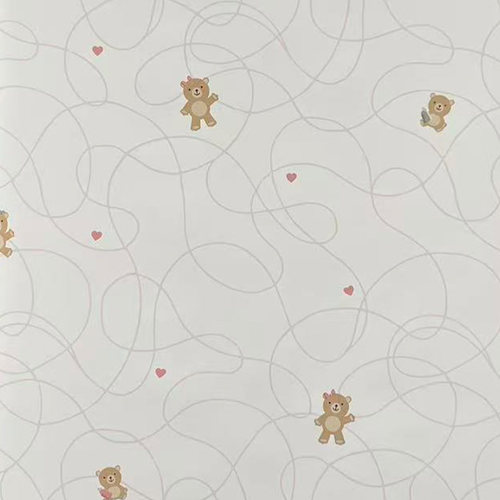 美国原装进口环保壁纸女孩房墙纸