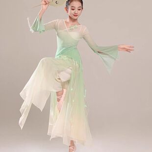 相思遥舞蹈服装儿童扇子舞古典舞飘逸演出服如梦令春三月表演套装