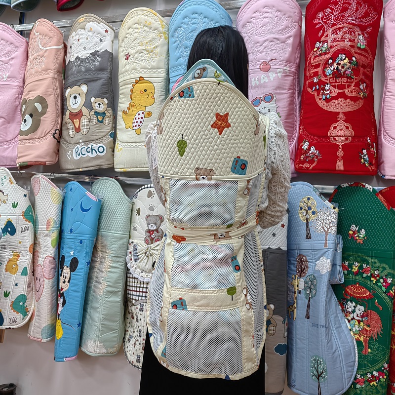 背尚夏季传统老式背带婴儿后背式薄背扇贵州四川云南背小孩的背袋