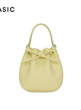 VASIC牛皮 Oud Mini Mini 单肩斜挎手提包 抽绳设计凯特周