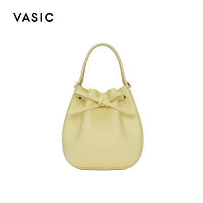 VASIC牛皮 Oud Mini Mini 单肩斜挎手提包 抽绳设计凯特周