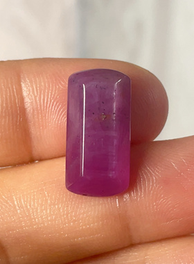 天然无烧无注胶无填充红宝石裸石枕形戒面/手链/多宝配珠12.43ct