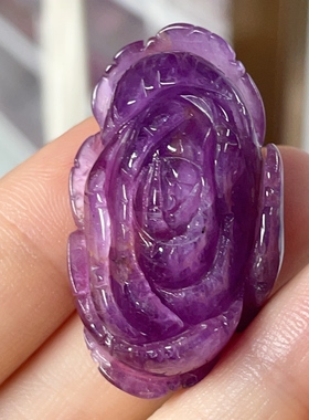 天然红宝石白菜雕刻件百财聚来紫气东来女礼物镶嵌吊坠毛衣链收藏