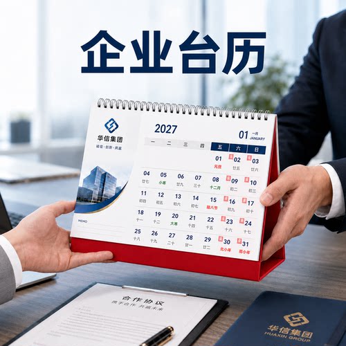 台历定制企业商务礼品公司桌面