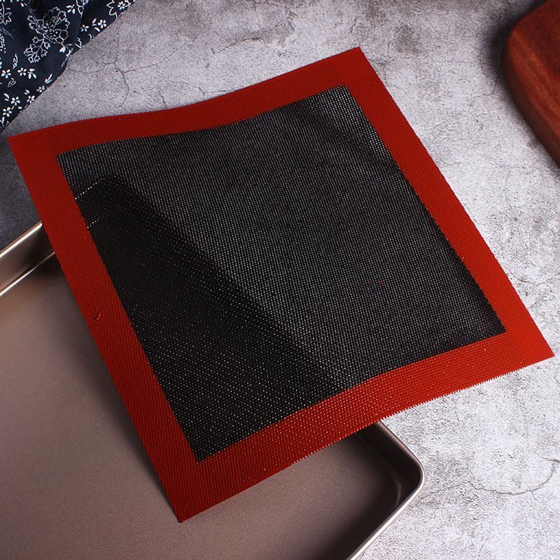 28X28方盘透气烤垫糖霜曲奇饼干网格透气垫烤箱用不沾烘焙工具