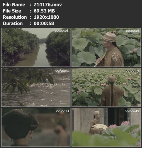 荷花池塘富商皇帝微服私访天宁寺游玩河水波光粼粼空境高清视频素