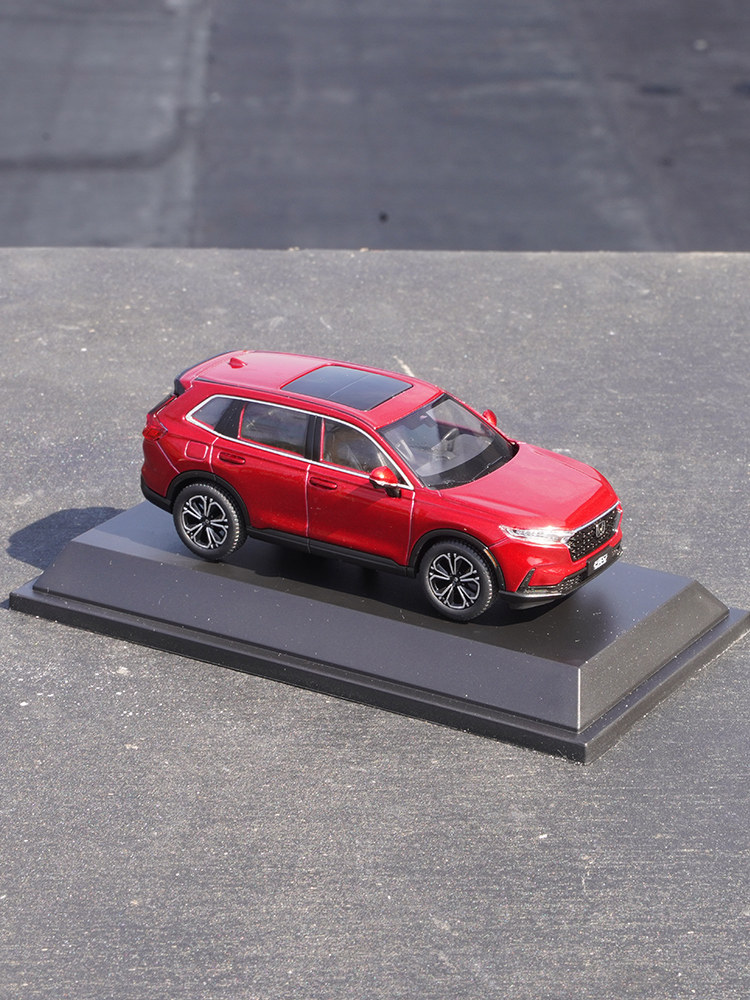 1:43 기존 혼다 CRV 자동차 모델 2023 새로운 CR-V SUV 합금 자동차 모델