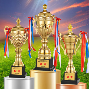 【当天发货】金属奖杯定制定做儿童篮球足球比赛冠军大尺寸欧冠