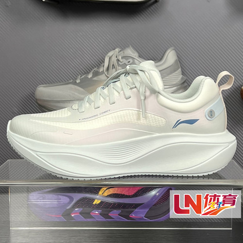 李宁跑鞋 2026春季新品惊鸿COMFY女子时尚缓震保护运动鞋ARHW008