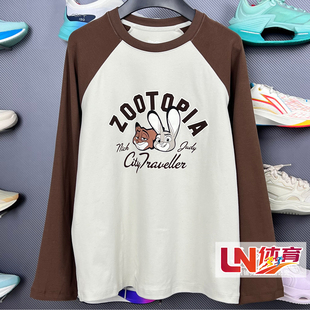 李宁卫衣 2025冬季新品女子时尚潮流休闲宽松长袖文化衫AHSVC14