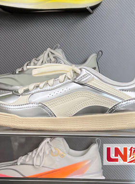 李宁休闲鞋2026春季新品心澜女子舒适软弹板鞋经典运动鞋AGCW122