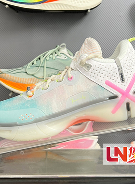 李宁篮球鞋 2024冬新款韦德幻影6男子缓震回弹耐磨篮球鞋ABPU029