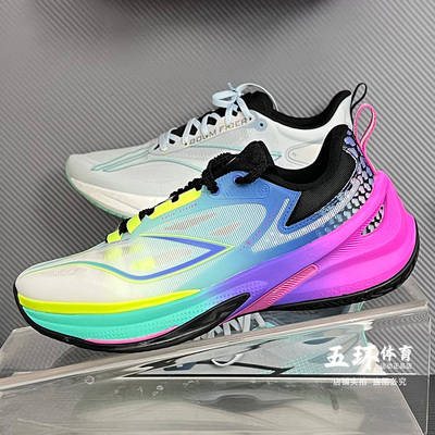 李宁篮球鞋 2025夏季新品男大童反光回弹支撑稳定童篮球鞋YKBV022