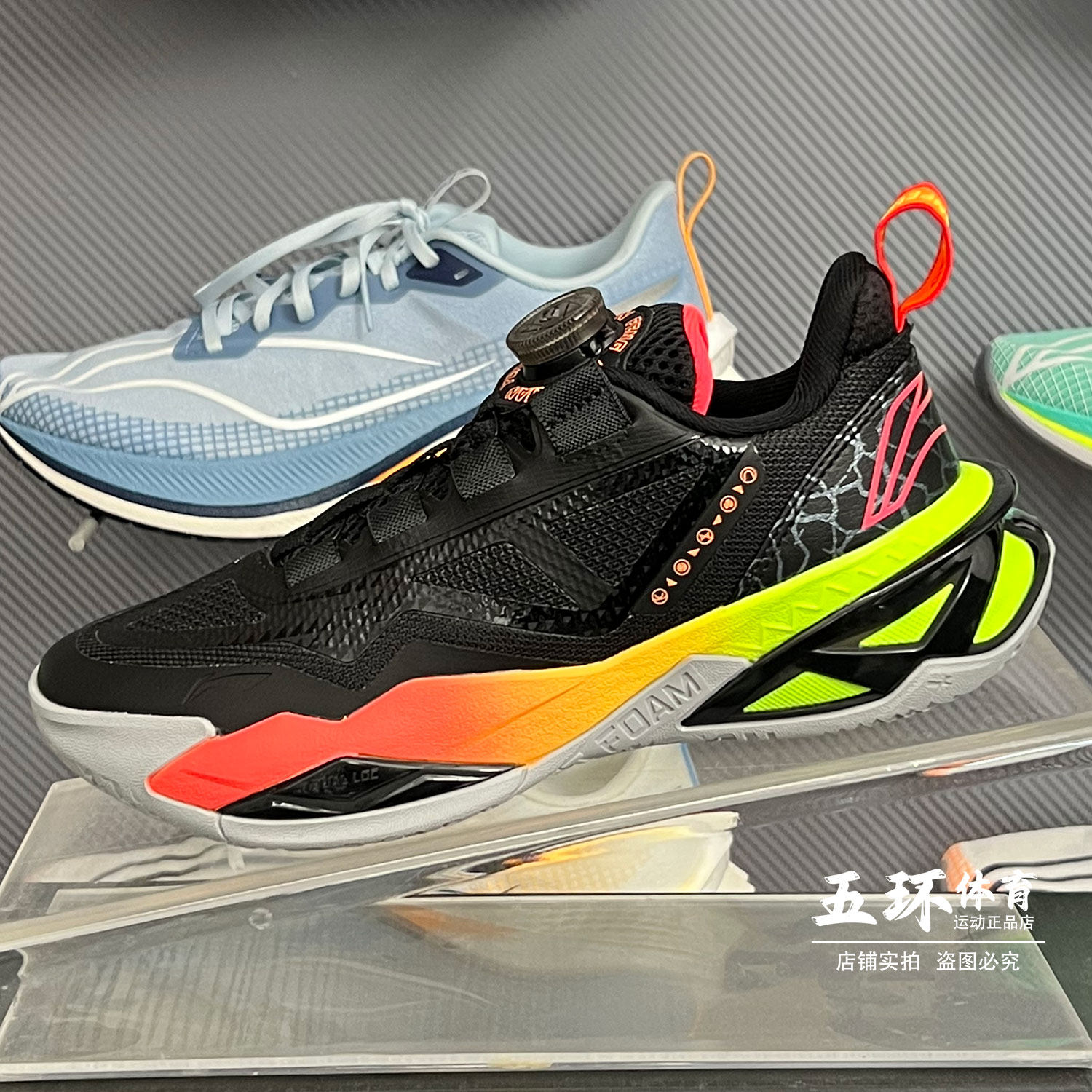 李宁减震男大童篮球鞋防滑