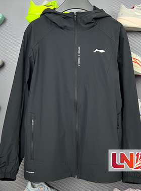李宁外套 2026春季新品男子时尚休闲百搭防泼水运动风衣AFDW119
