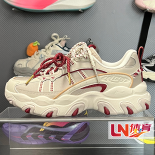 李宁休闲鞋 2026春季新品猫爪LITE 3女子时尚经典运动鞋AGCW004