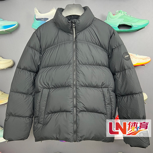 李宁羽绒服2025冬季新品女子立体裁剪85%鹅绒运动短羽绒服AYMV186