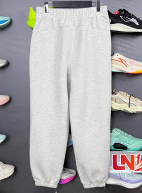 李宁卫裤 2026年春季新品女子舒适百搭宽松针织运动长裤AKLW088