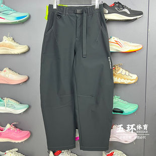 女直筒加绒保暖反光防泼水运动裤 新品 AYKV606 2025冬季 李宁速干裤