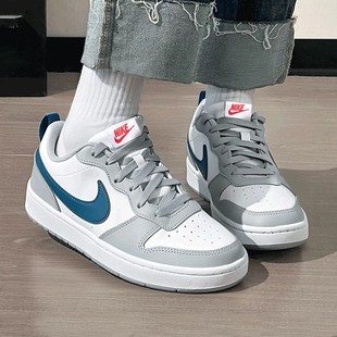 Borough女鞋 112 耐磨低帮时尚 BQ5448 117 休闲运动板鞋 耐克Court