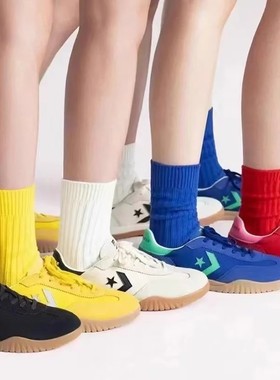 Converse Run Star Trainer复古德训休闲鞋男女 A10371C A08262C