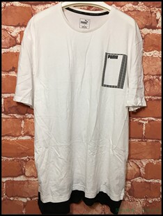 昊动  Puma/彪马男子刘昊然同款休闲短袖T恤 853172-02 579507-02