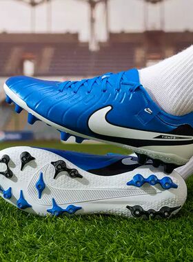 NIKE男LEGEND 10 ACADEMY FG/MG混钉足球鞋DV4337-400 DV4340-400