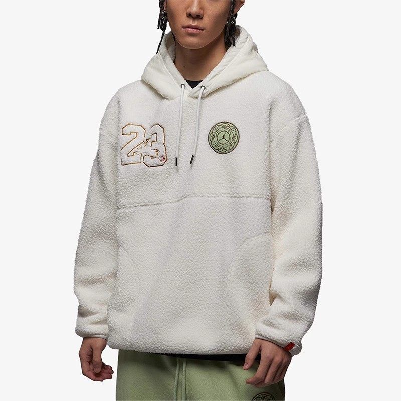 Nike男摇粒绒连帽套头衫