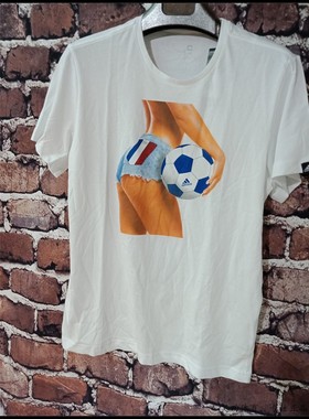 昊动 阿迪达斯足球球迷休闲运动短袖T恤AI5631/5632/  AO2313