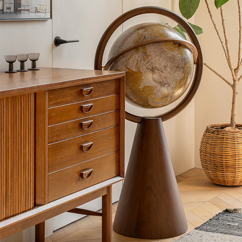 书房办公室宏微地球高端