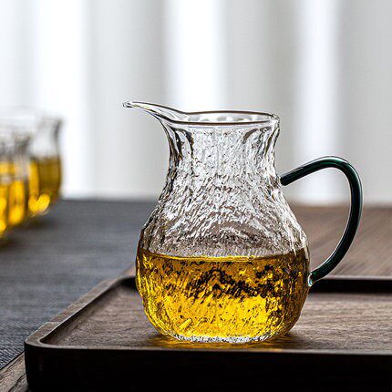 耐热锤纹公道杯公杯匀杯玻璃茶器