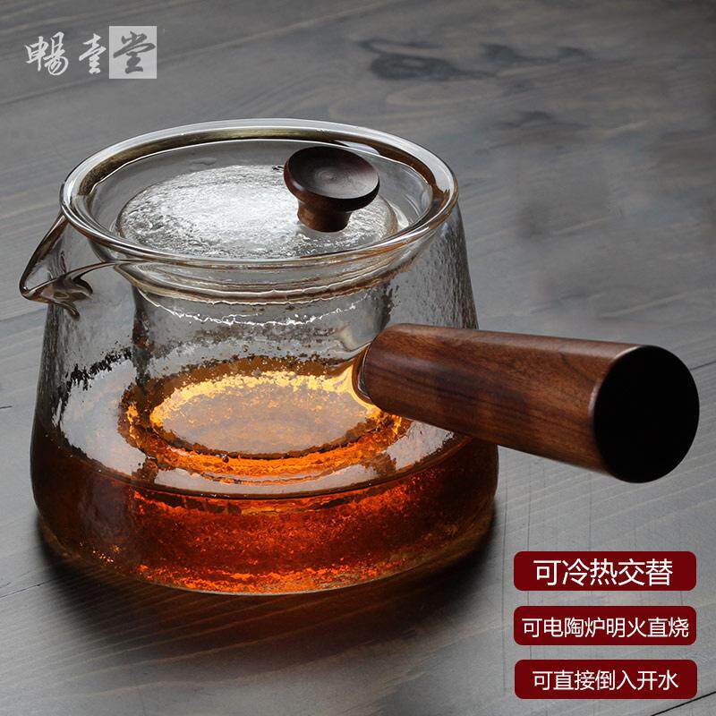 茶壶玻璃电陶炉煮茶壶家用套装耐高温泡茶器加厚蒸茶烧水过滤茶具