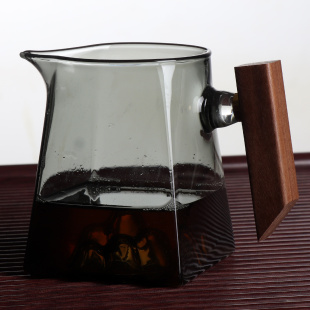 公道杯玻璃高档茶漏茶滤网一体分茶器小青柑专用公杯茶器茶具家用