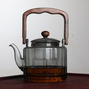 玻璃煮茶壶单壶耐高温电陶炉专用煮茶器家用泡茶壶提梁烧水壶茶具