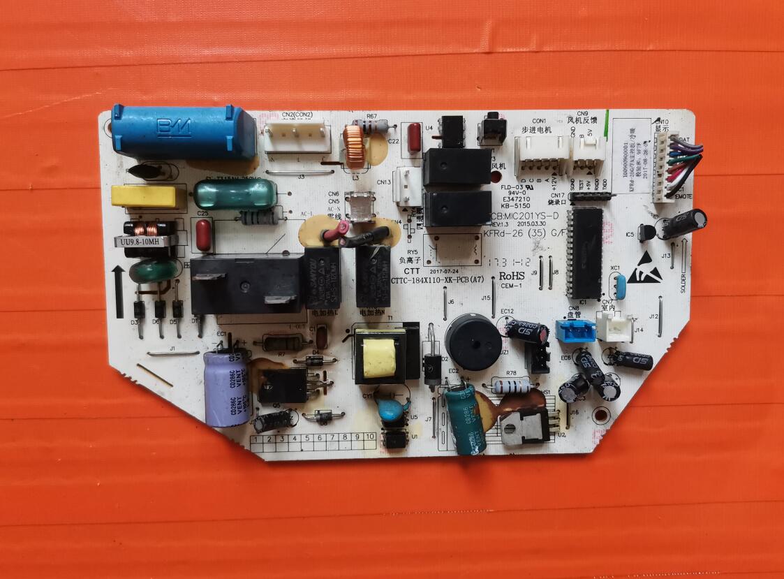 适用MIC201YS-D电脑内机板KFRD-26(35)G/F CTTC-184X110-XK-PCB
