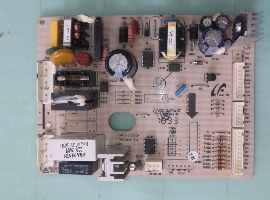 适用三星冰箱电脑版 主版 BCD-268MMVS DA41-00719E DA41-00685A