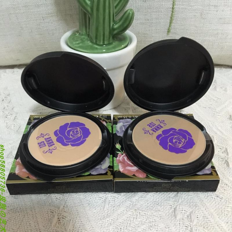 现货正品！ 安娜苏蔷薇润采保湿两用粉饼(粉芯/替换装) B02 P04
