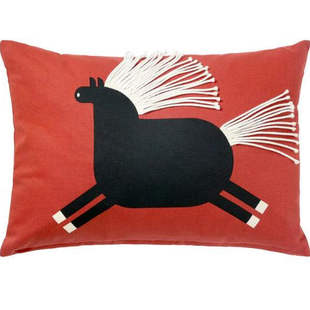 弗斯达 厘米沙发靠垫抱枕国内代购 靠垫 40x58 马 宜家新品