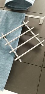 宜家IKEA兰普丽 锅垫锅架隔热垫厨房餐具架垫物架不锈钢国内代购