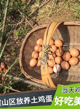 贵州土特产农家正宗土鸡蛋农家散养新鲜礼盒山上放养鸡蛋营养早餐