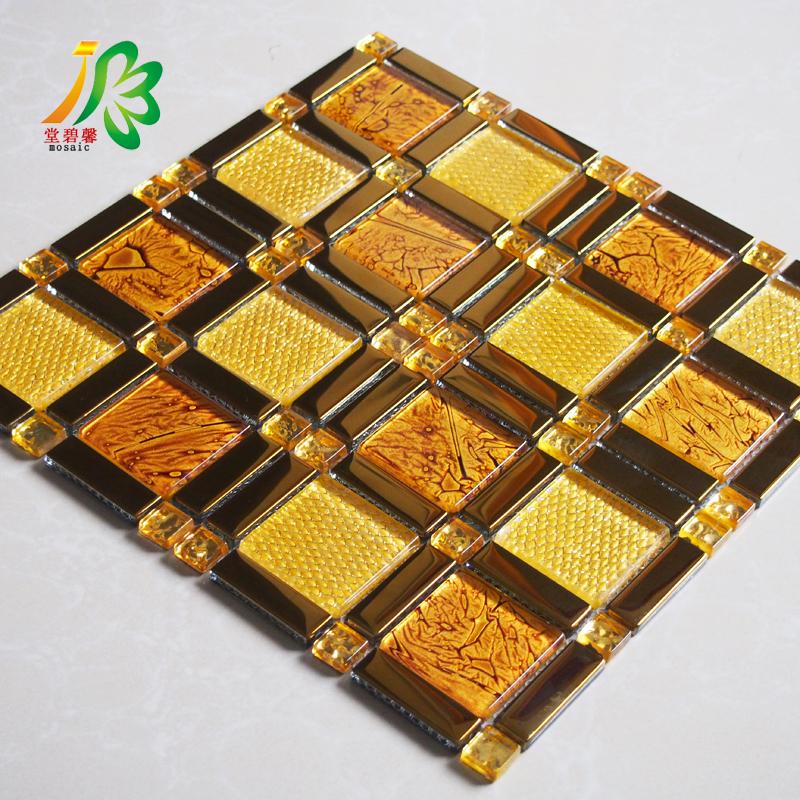 水晶玻璃电视背景墙马赛克瓷砖