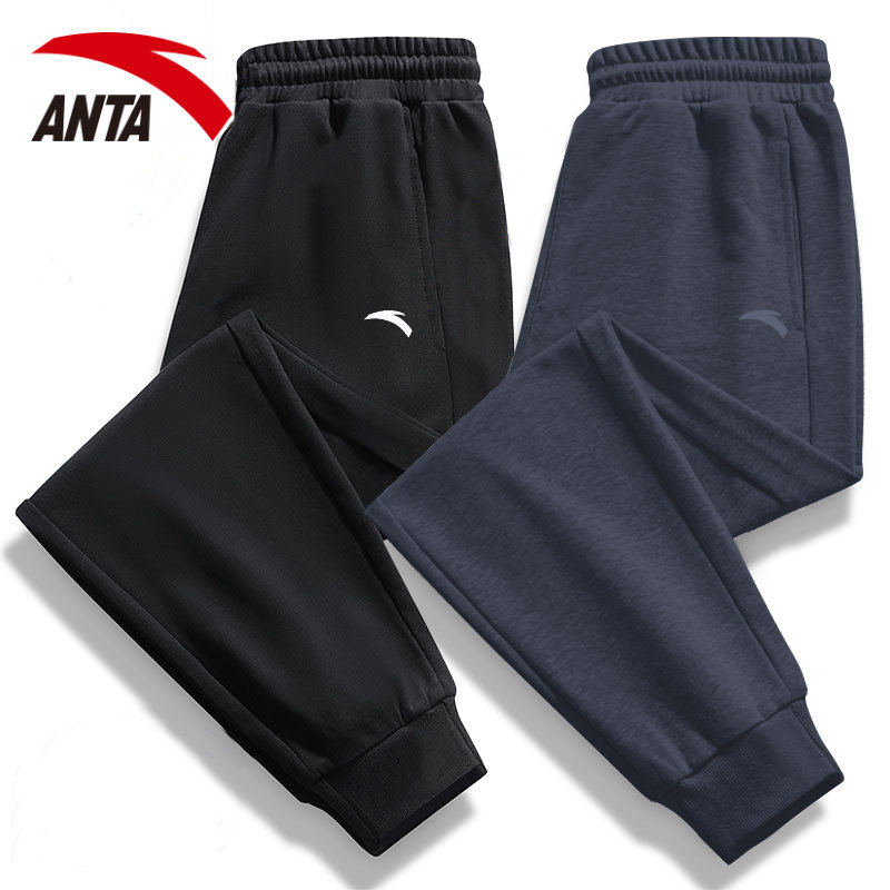 运动裤安踏跑步宽松男