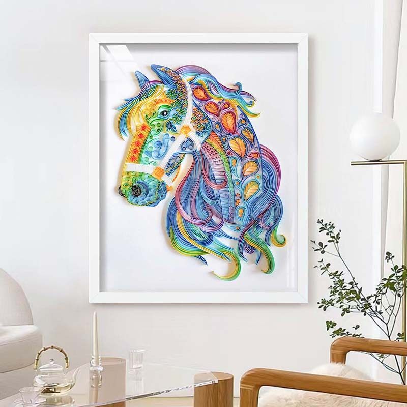 40x50cm衍纸手工基础插槽材料包图片