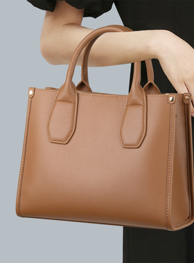 2026新款女士手提包小拎包日常通勤百搭真皮包包大容量单肩斜挎包